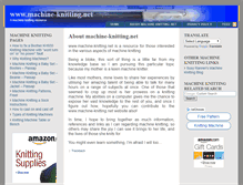 Tablet Screenshot of machine-knitting.net